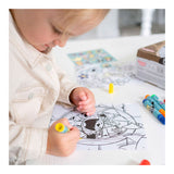 Bambolino woezel pip xl knutselkoffer met knutselbenodigheden, creatief speelgoed jongens en meisjes - junior vanaf 3 jaar - toys - knutselbox knutselpakket cadeau tip - afbeelding 3