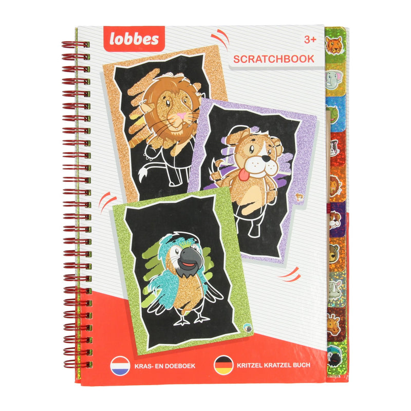 Lobbes kras- en doeboek dieren