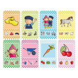 Bambolino fien teun kwartet - boerderij thema, educatief spel cadeautip - 32 kaarten, 8 kwartetten - vanaf 3 jaar - toys - afbeelding 3