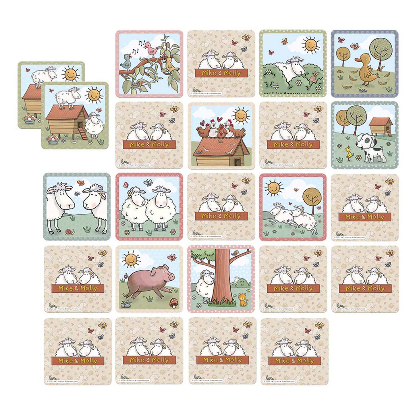 Bambolino toys mike molly maxi memo