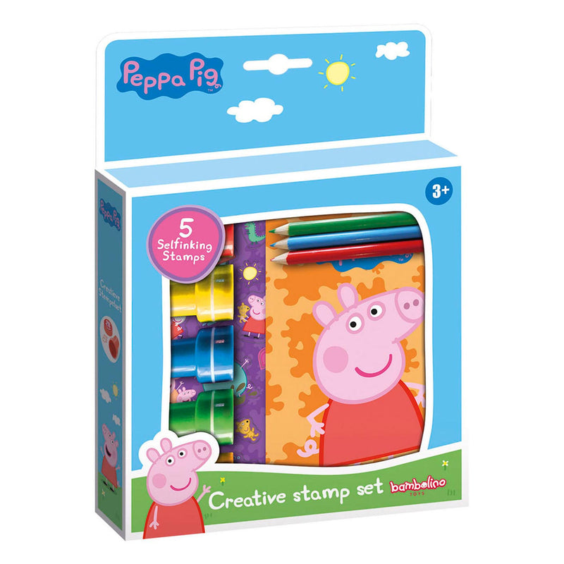 Bambolino toys peppa pig creative stempelset