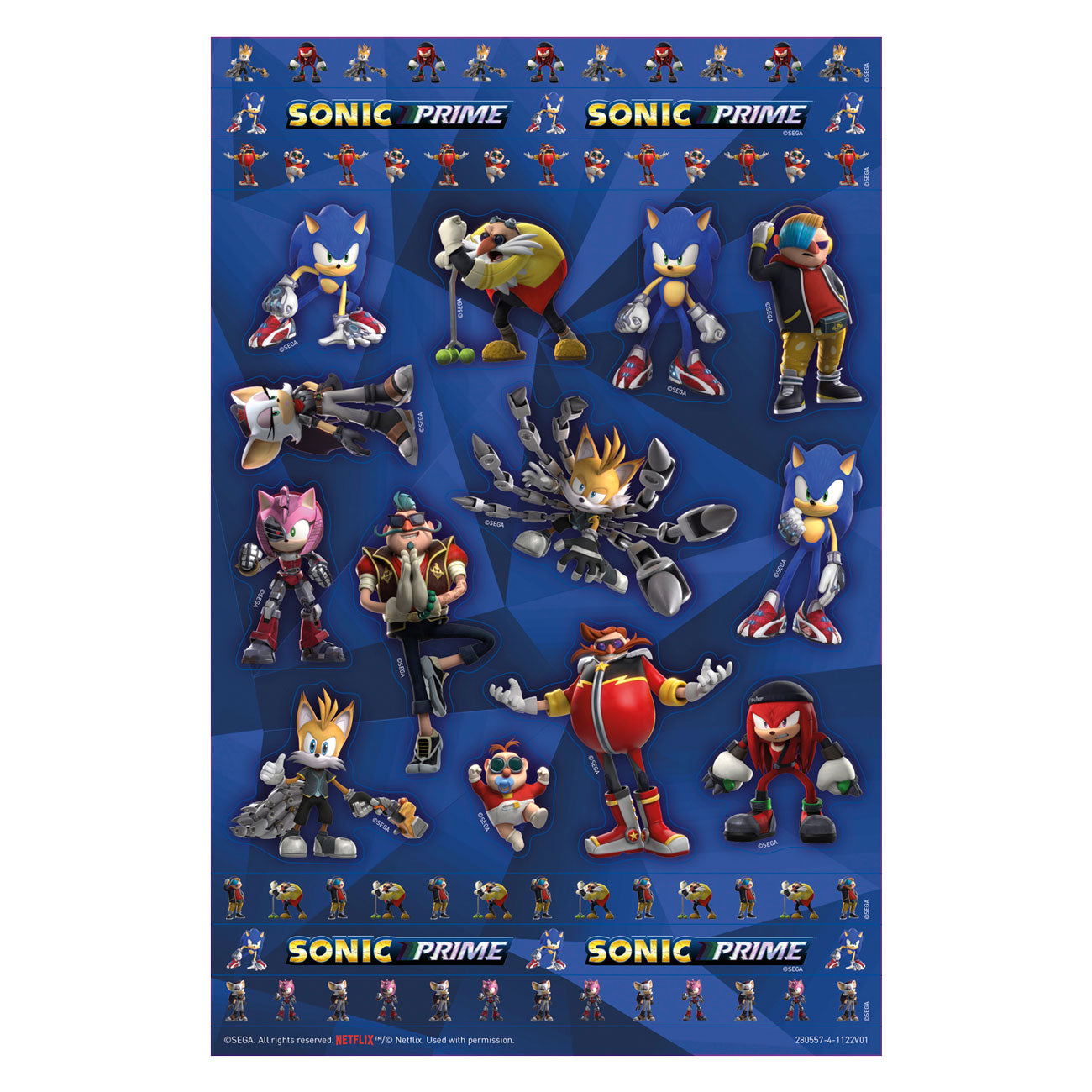 Totum Sonic Super Stickerset