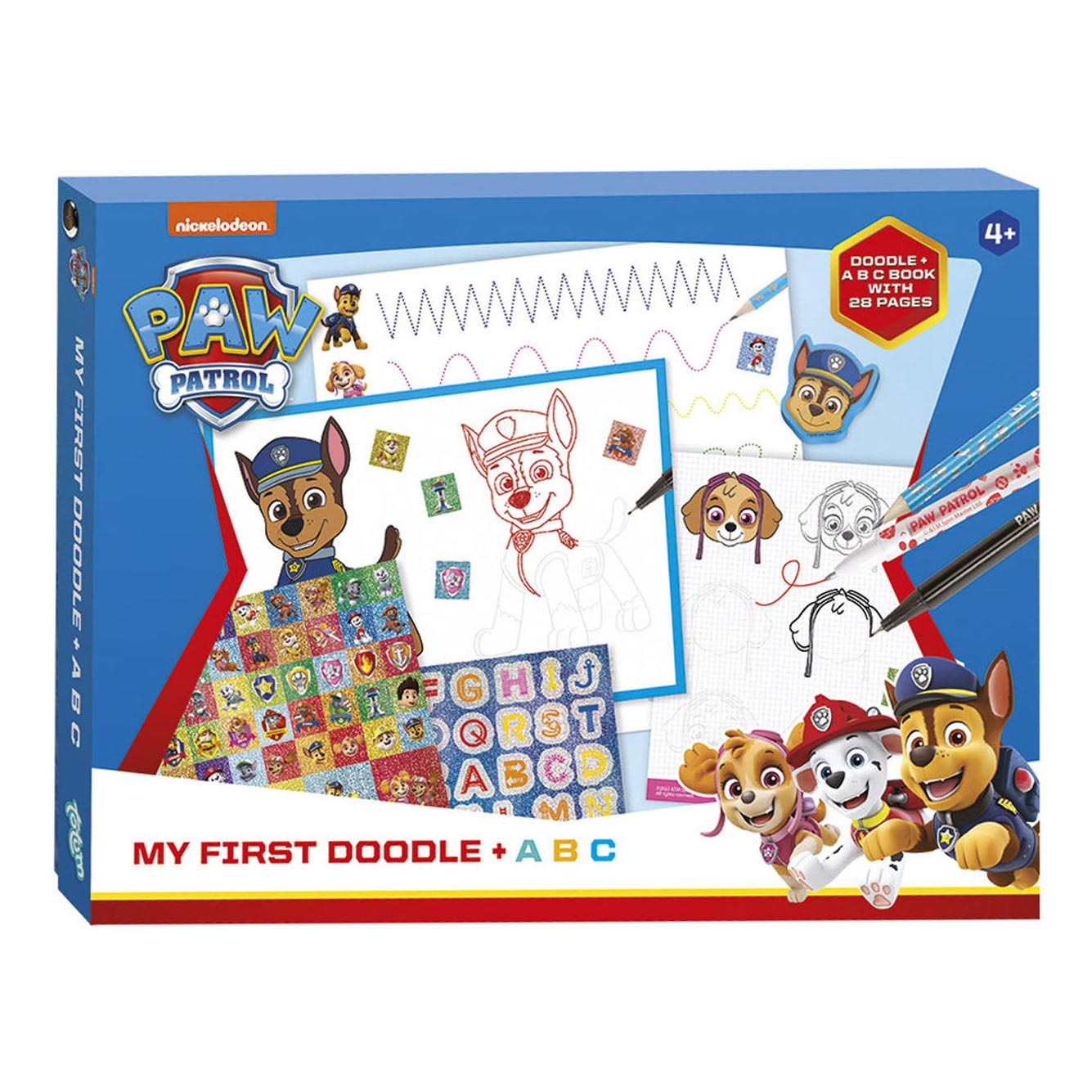 Totum PAW Patrol - My First Doodle + ABC Leren Schrijven