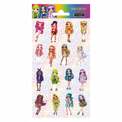 Totum stickervel twinkle rainbow high