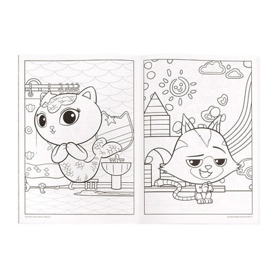 Totum gabby's poppenhuis stickerboek