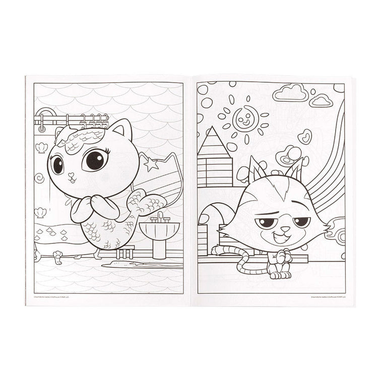 Totum gabby's poppenhuis stickerboek
