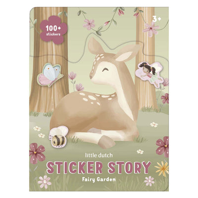 Bambolino toys little dutch stickerset fairy garden