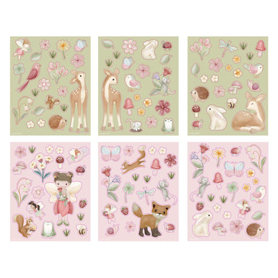 Bambolino toys little dutch stickerset fairy garden