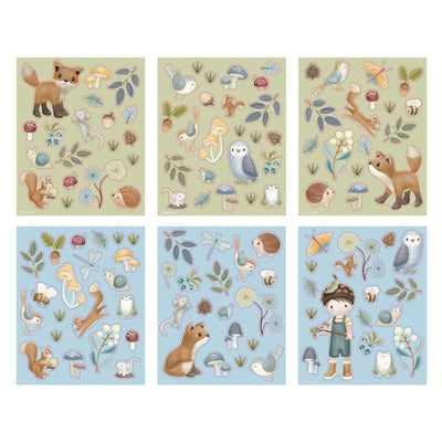 Little dutch stickerset forest friends