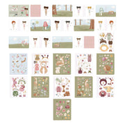 Little dutch dress up stickerboek rosa fairy garden - afbeelding 2