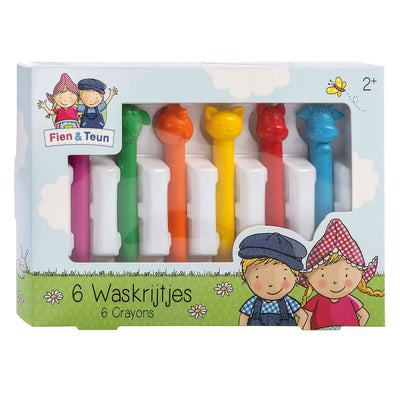 Bambolino fien teun waskrijtjes - creatief speelgoed - tekenen voor peuters, kleuters - boerderij dieren - toys - vanaf 3 jaar