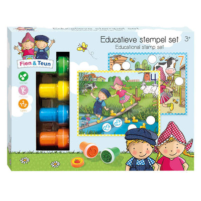 Bambolino fien en teun - stempelset