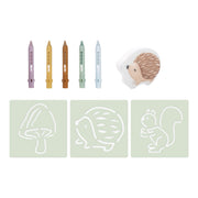 Little dutch badkrijtjes forest friends - 9dlg. - afbeelding 2