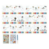Little dutch waterverfset jim voetuigen - incl. kwast en stickers