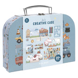 Little dutch knutselkoffer jim vehicles - creatief speelgoed - cadeautip - afbeelding 2