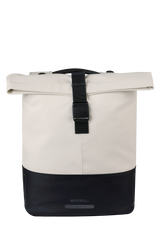 Basil b.v. dubbele fietstas basil cove mik 28-32l 14 x 29 x 36 cm - wit zwart - afbeelding 2