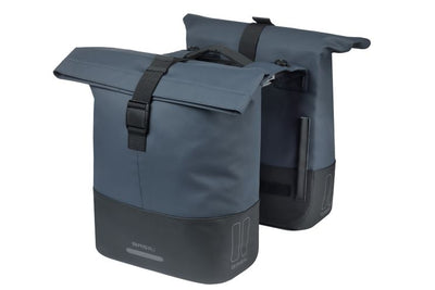 Basil b.v. tas basil cove dubbel blauw zwart | mik | 32l