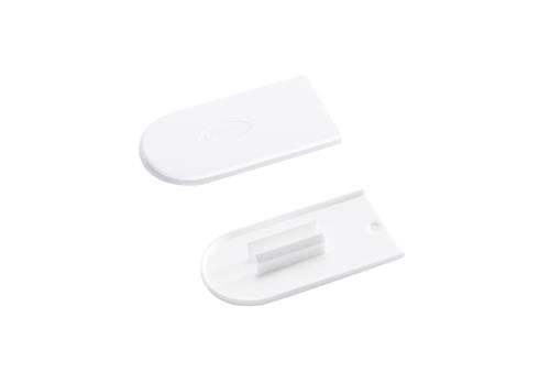 Lamello cabineo afdekkappen ral9003 (100st)