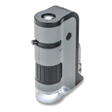 Carson handmicroscoop mp-250 microflip 100-200x met smartphone adapter - afbeelding 1