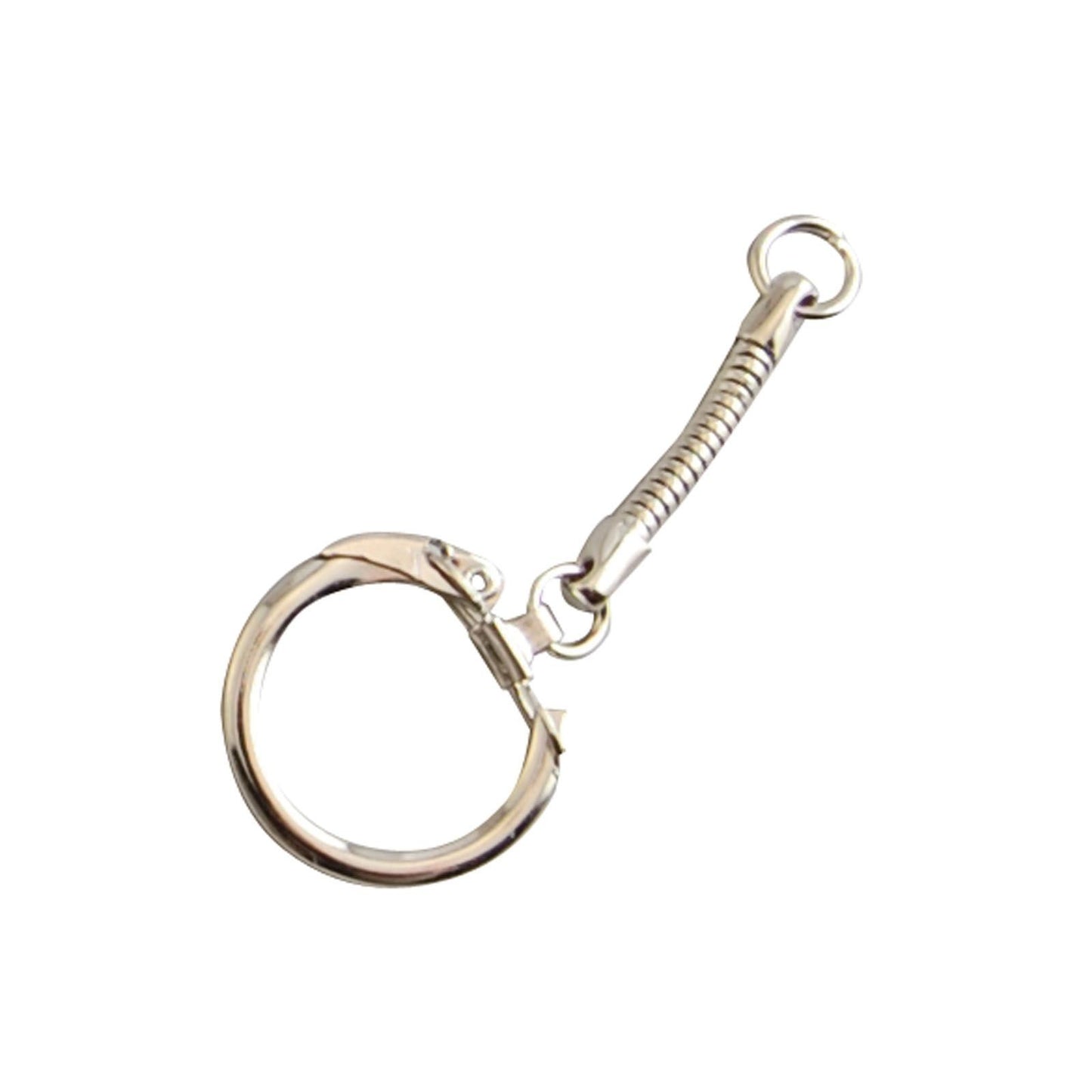 Vaessen creative • sleutelhanger 63mm 50pcs zilver