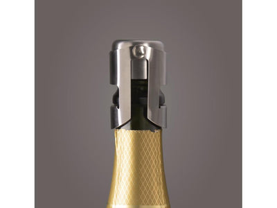 Vacu vin champagne stopper rvs