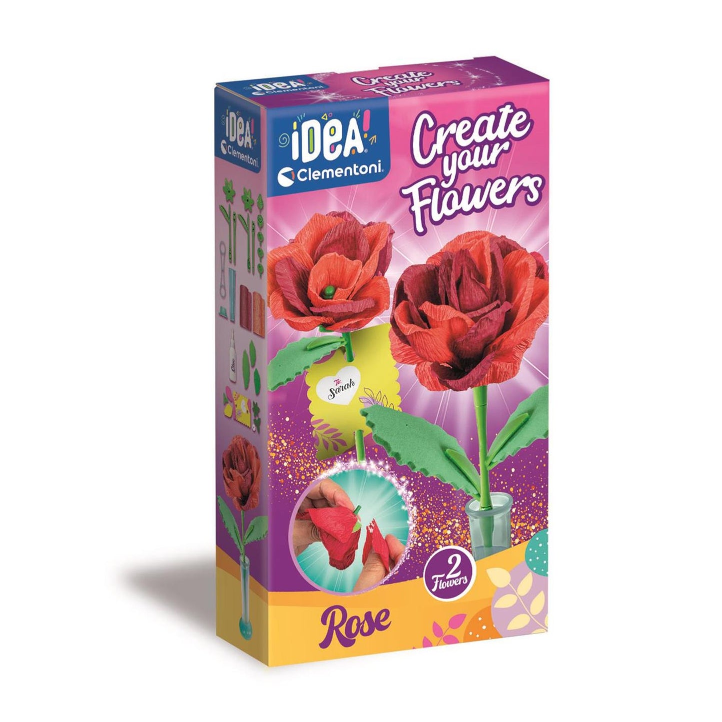 Clementoni create your flowers -rose