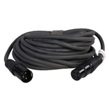 Benel xlr kabel 3-pins xlr male naar female 10m - afbeelding 1