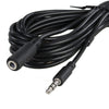 Benel stereo audio verlengkabel 3,5 mm male - 3,5 mm female 5m
