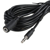 Benel stereo audio verlengkabel 3,5 mm male - 3,5 mm female 5m - afbeelding 1