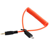 Miops camera verbindingskabel sony s2 oranje - afbeelding 2