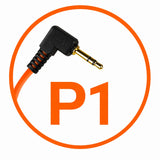 Miops camera verbindingskabel panasonic p1 oranje - afbeelding 1