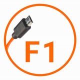 Miops camera verbindingskabel fujifilm f1 oranje - afbeelding 1