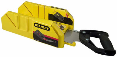 Stanley handgereedschap verstekbak kunststof met kapzaag l350mm b143mm h95mm - 1-19-800