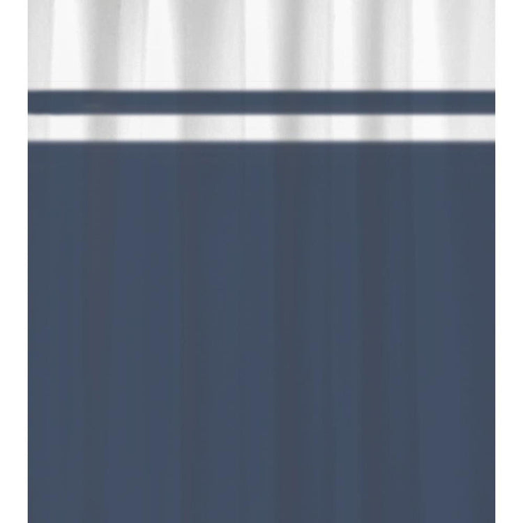 Dutch house douchegordijn simply blauw 180x200cm 100% polyester