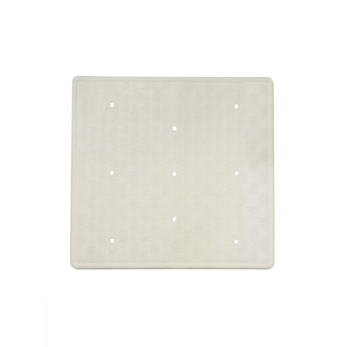 Dutch house douchemat rubber 54x54cm wit