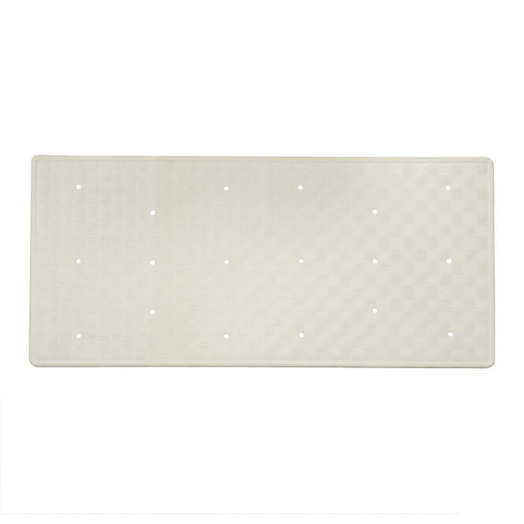 Dutch house badmat rubber 35x75cm wit