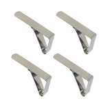 Dutch house tafelkleedklemmen rvs set a 4 stuks - afbeelding 2