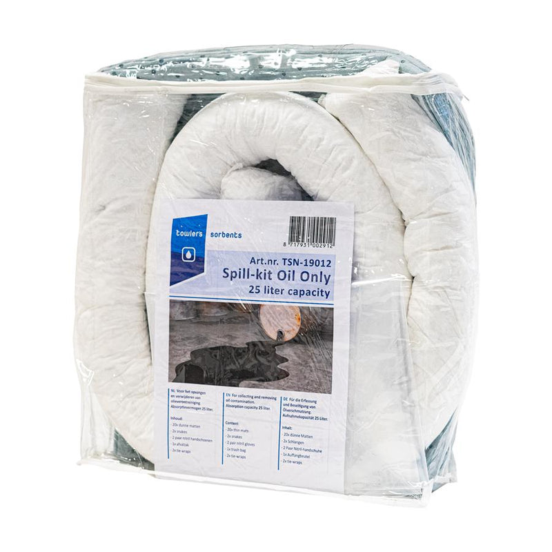 Absorbtie oil kit in draagtas