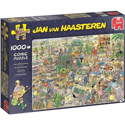 Jan van haasteren legpuzzel - het tuincentrum, 1000st.