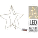 No brand ster met led 37cm goud | 3 stuks