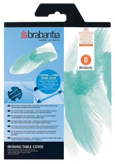 Brabantia strijkplankhoes 124 x 38 cm kleuren assorti