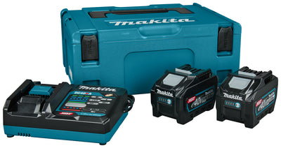 Makita 191v35-5 | xgt startset dc40ra 2x 5.0ah bl4050f accu | 40v max | in mbox - 191v35-5