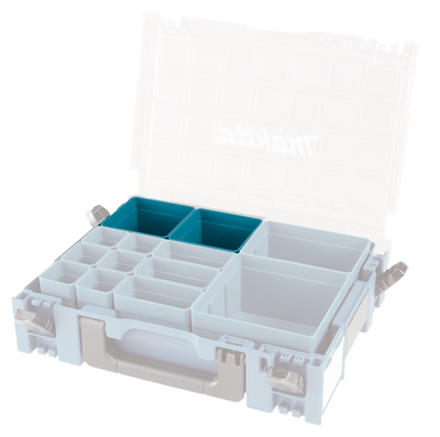 Makita accessoires inzetbak 100x100mm | mbox organizer - 191x95-9