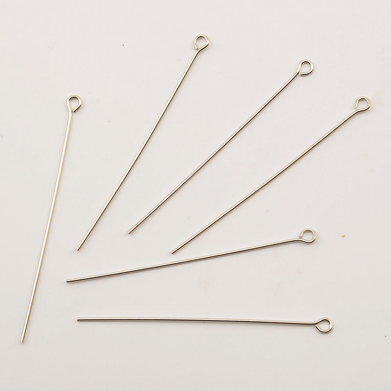 Vaessen creative • kettelstift 5cm 144pcs silver