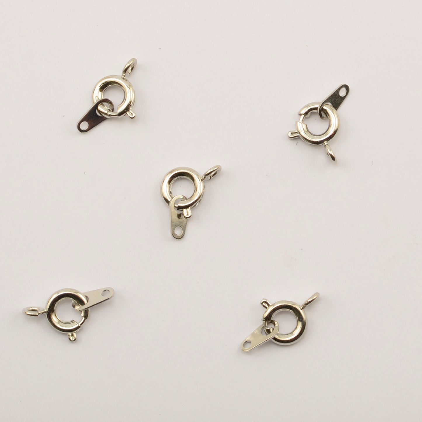 Vaessen creative • sluiting 7mm 144pcs silver