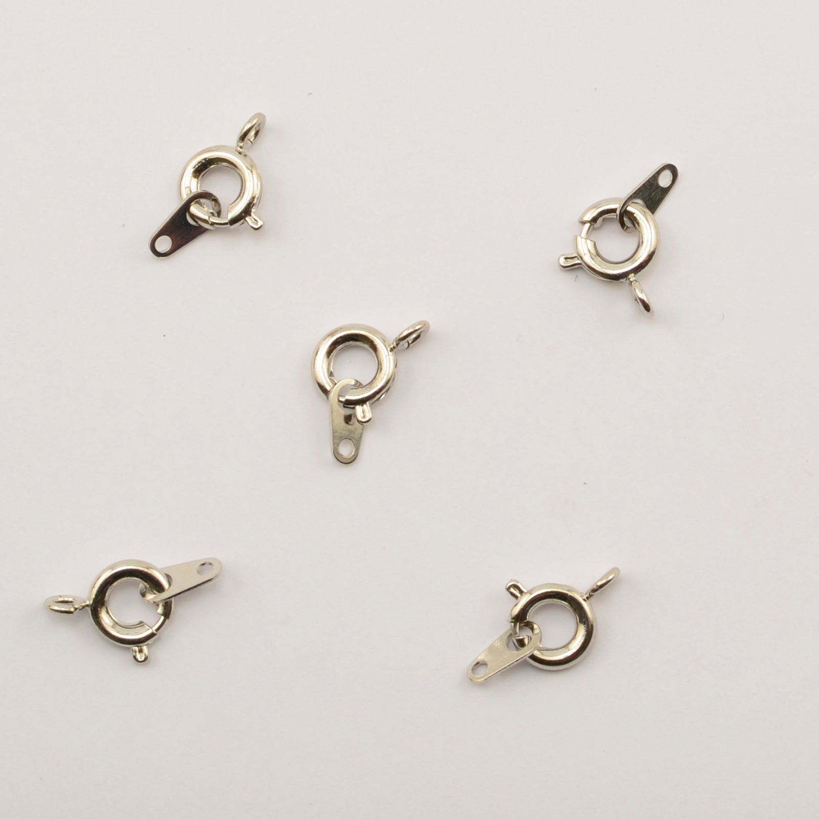 Vaessen creative • sluiting 7mm 144pcs silver