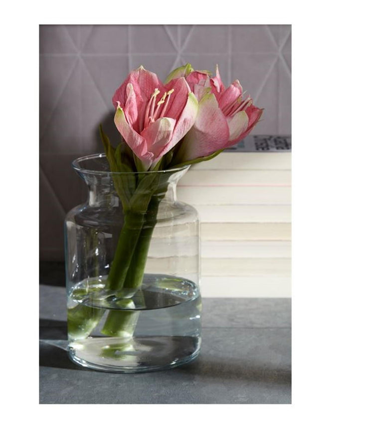 Hakbijl glass vaas essentials brenda glas ø14xh20cm