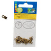 Vaessen creative • eindkapjes 24pcs brons