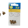 Vaessen creative • eindkapjes 10pcs brons