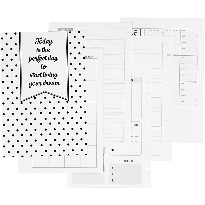 Https: www.cchobby.nl planner-bulletjournal-pagina-s-afm-142x210-mm-aantal-pagina-s-7-120-gr-wit-1-stuk